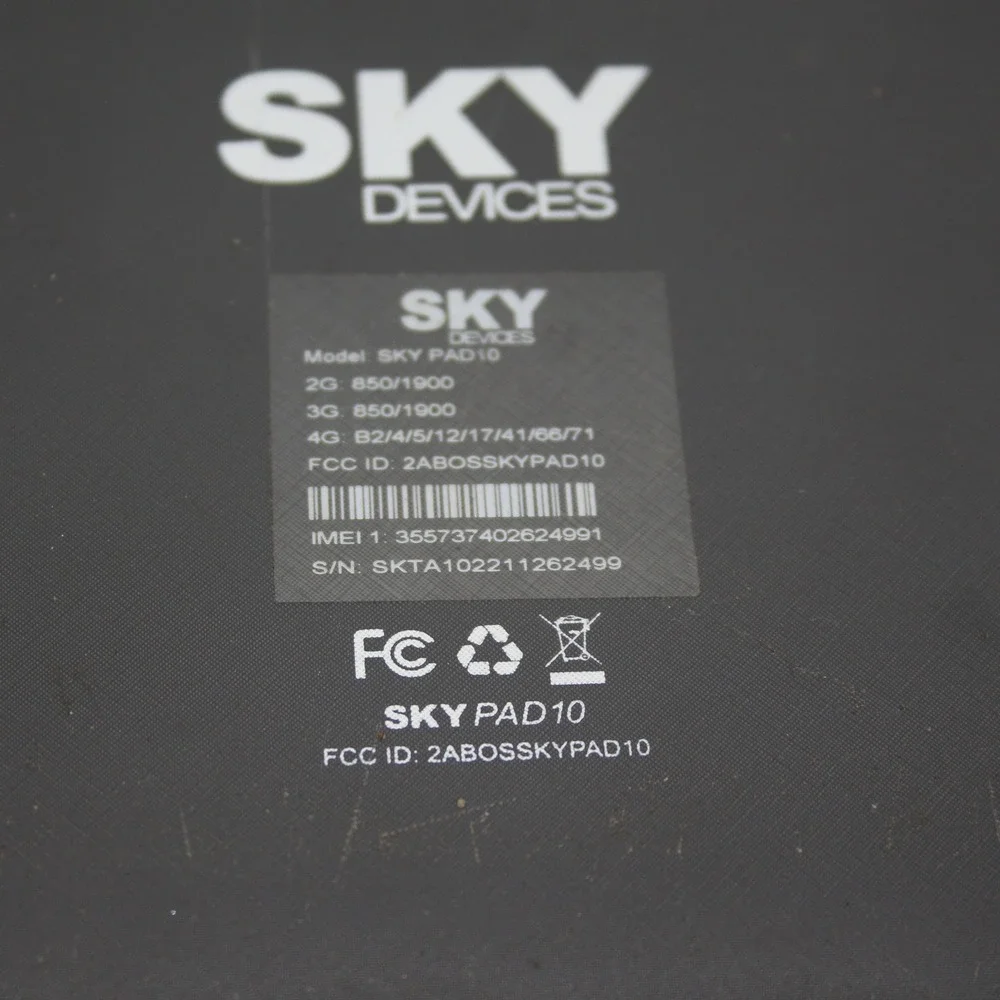 Lot of 4 Mixed Tablets‎ iPad Amazon Sky Devices Cracked Screens AS IS For Repair